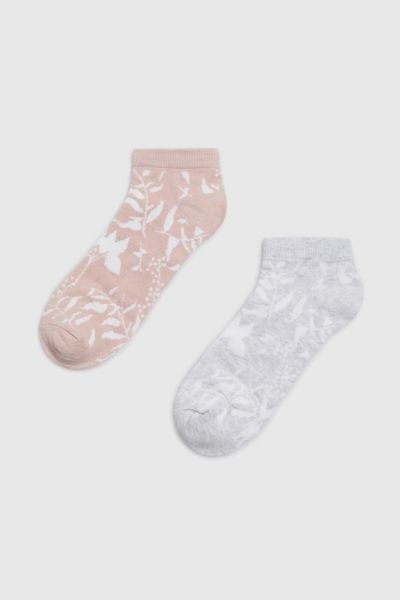 Skarpety 2-pack. Skarpety MOODO, bez wzorów, z bawełny. Za 19.99 zł.