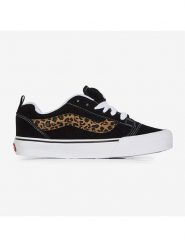 Vans Skórzane sneakersy "Knu Skool" w kolorze czarnym rozmiar: 39. Czarne trampki Vans, bez wzorów, bez zapięcia. Za 176.08 zł.