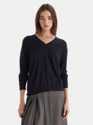 Weekend Max Mara Sweter Fiocchi 2525366042 Granatowy Regular Fit. Niebieskie swetry Weekend Max Mara, xl, bez wzorów, z wełny, bez ramiączek. Za 779.99 zł.