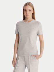 Guess T-Shirt V6RI07 J1314 Szary Regular Fit. Szare t-shirty Guess, m, z aplikacjami, z bawełny, bez kołnierzyka, bez ramiączek. Za 159.99 zł.