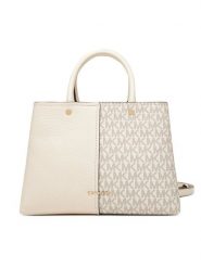 MICHAEL Michael Kors Torebka Flora 30T5GFFS2B Beżowy. Brązowe torebki klasyczne MICHAEL Michael Kors, bez wzorów, ze skóry, bez dodatków. Za 1,309.00 zł.
