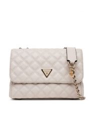 Guess Torebka Giully II HWQG96 73200 Szary. Szare torebki klasyczne Guess, z aplikacjami, ze skóry, bez dodatków. Za 589.99 zł.
