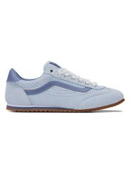 Vans Skórzane sneakersy "Super Lowpro" w kolorze błękitnym rozmiar: 43. Niebieskie trampki Vans, bez wzorów, bez zapięcia. Za 184.46 zł.