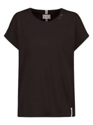 Sublevel Koszulka w kolorze ciemnobrązowym rozmiar: S. Brązowe bluzki Sublevel, s, bez wzorów, bez kołnierzyka, bez ramiączek. Za 43.99 zł.