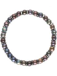 Pearline Bransoletka perłowa ze wzorem rozmiar: onesize. Białe bransoletki Pearline, z perłą. Za 235.50 zł.