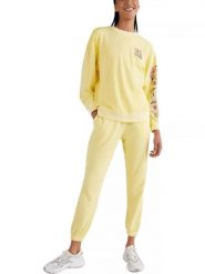 Bluza damska O'Neill Sunrise Crew. Żółte bluzy O'Neill, m, bez wzorów, z bawełny, bez kaptura. Za 239.00 zł.