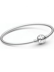 Pandora Srebrna bransoletka z cyrkoniami rozmiar: onesize. Szare bransoletki Pandora, z cyrkonią, srebrne. Za 224.95 zł.