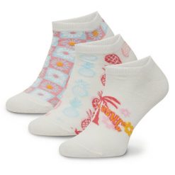 Skarpety krótkie Billabong. Białe skarpety Billabong, bez wzorów. Za 24.99 zł.