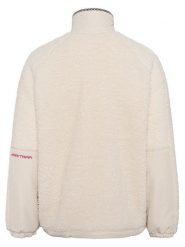 KARI TRAA Bluza polarowa "Olivia" w kolorze kremowym rozmiar: L. Białe bluzy Kari Traa, l, bez wzorów, z polaru, bez kaptura. Za 312.58 zł.