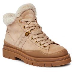 Botki See By Chloé. Brązowe botki See By Chloé, bez wzorów, bez obcasa, na płaskiej podeszwie, bez zapięcia. Za 2,339.00 zł.