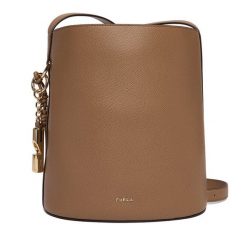 Torebka Furla. Brązowe torebki klasyczne Furla, bez wzorów, bez dodatków. Za 1,369.00 zł.