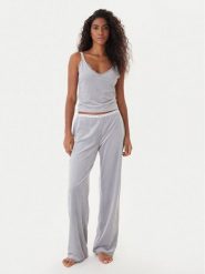 Juicy Couture Piżama JCLPJ225516 Szary Regular Fit. Szare piżamy Juicy Couture, bez wzorów, z syntetyku, bez ramiączek. Za 399.99 zł.