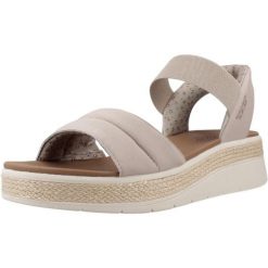 Sandały SKECHERS BOBS SUN RAY Brązowy. Brązowe sandały Skechers, bez wzorów, sportowe, bez obcasa, bez zapięcia. Za 260.99 zł.