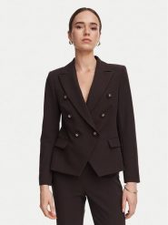 Rinascimento Marynarka CFC0131080003 Brązowy ciemny Regular Fit. Brązowe marynarki i żakiety Rinascimento, xl, bez wzorów, z syntetyku. Za 834.99 zł.
