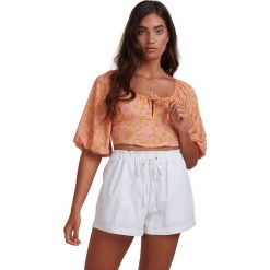 Billabong Bluzka "Summer Sun" w kolorze pomarańczowym rozmiar: L. Pomarańczowe bluzki Billabong, l, bez wzorów, z wiskozy, bez kołnierzyka, bez ramiączek. Za 39.77 zł.