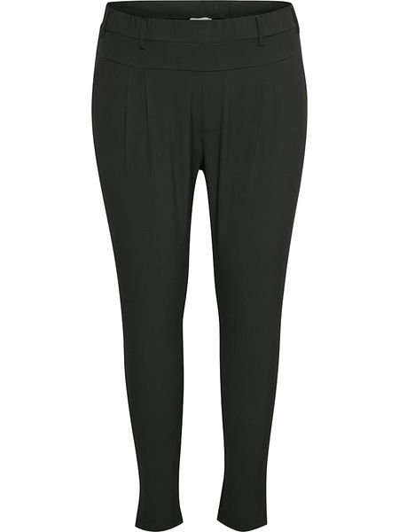 Kaffe Spodnie "Jia" w kolorze czarnym rozmiar: 52. Czarne spodnie materiałowe Kaffe, na imprezę, bez wzorów, z materiału. Za 126.75 zł.