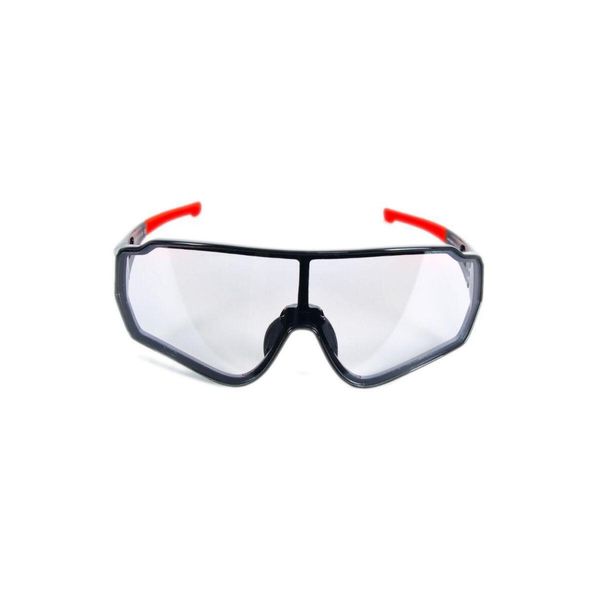 Okulary rowerowe Bikeline. Czarne okulary przeciwsłoneczne ROCKBROS, bez wzorów, sportowe. Za 89.99 zł.