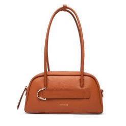 Torebka Coccinelle. Brązowe torebki klasyczne Coccinelle, bez wzorów, bez dodatków. Za 1,269.00 zł.