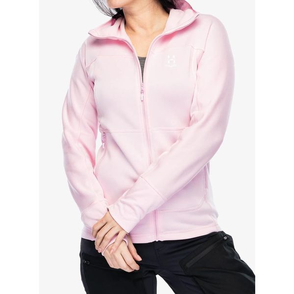 Bluza z kapturem damska Haglofs Betula Hood. Czerwone bluzy Haglöfs, bez wzorów, z kapturem. Za 398.99 zł.