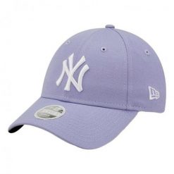 Czapka z daszkiem damska New Era Wmns League Ess 940 Nyy Lvd. Fioletowe czapki New Era, bez wzorów. Za 109.99 zł.
