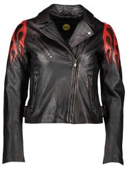 Buffalo Skórzana kurtka w kolorze czarnym rozmiar: 34. Czarne kurtki Buffalo, bez wzorów, z materiału, bez kaptura. Za 326.99 zł.