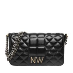Torebka Nine West. Czarne torebki klasyczne Nine West, bez wzorów, bez dodatków. Za 329.99 zł.