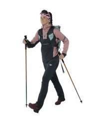 DYNAFIT Kurtka softshellowa "Speed" w kolorze czarno-jasnoróżowym rozmiar: M. Czarne kurtki sportowe Dynafit, m, bez wzorów, z materiału, bez kaptura, outdoorowe. Za 437.17 zł.