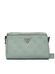 Guess Torebka Cresidia II Mini HWPD98 tore88720 Niebieski. Niebieskie listonoszki Guess, z aplikacjami, ze skóry, bez dodatków. Za 549.99 zł.