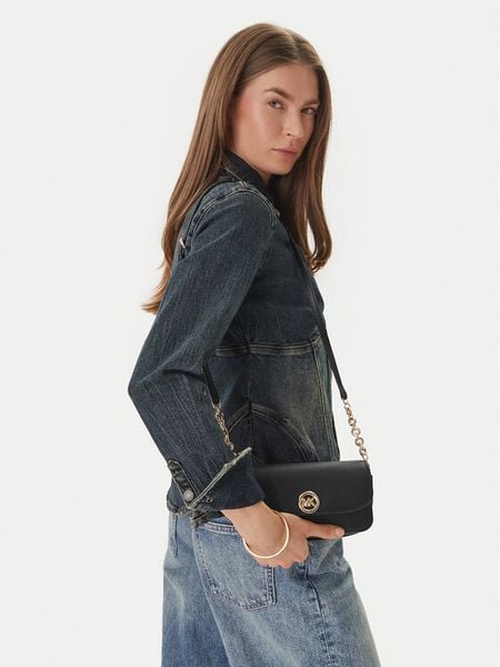 MICHAEL Michael Kors Torebka 32S6GY5C5L Czarny. Czarne listonoszki MICHAEL Michael Kors, bez wzorów, ze skóry, bez dodatków. Za 525.99 zł.