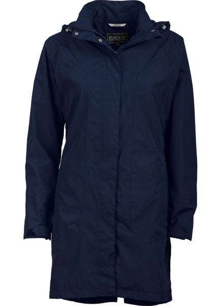 Parka dla kobiet Pro-X Elements Clarissa. Niebieskie parki PRO-X ELEMENTS, m, z materiału, bez kaptura. Za 524.50 zł.