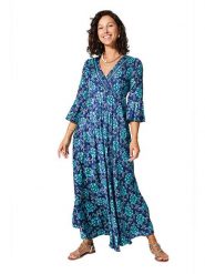 Ipanima Sukienka w kolorze granatowym rozmiar: 38/40. Niebieskie sukienki Ipanima, na co dzień, bez wzorów, bez kołnierzyka, bez ramiączek, maxi, proste. Za 108.99 zł.