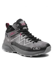 CMP Trekkingi Kaleepso Mid Hiking Shoe Wp 31Q4916 Szary. Szare obuwie sportowe CMP, ze skóry, trekkingowe. Za 499.99 zł.