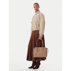 Torebka Furla. Brązowe torebki klasyczne Furla, bez wzorów, bez dodatków. Za 1,839.00 zł.