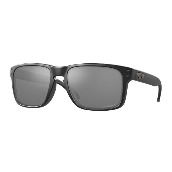 Okulary przeciwsłoneczne Oakley Holbrook. Czarne okulary przeciwsłoneczne Oakley, bez wzorów, sportowe. Za 711.50 zł.
