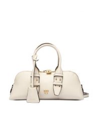 PINKO Torebka Bowling Bag Baguette AI 25-26 PLTT 105334 A0QO Écru. Torebki klasyczne Pinko, bez wzorów, ze skóry, bez dodatków. Za 1,849.00 zł.