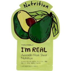 Tony Moly I'm Real Awokado maska w płachcie 21g. Maseczki Tony Moly. Za 8.54 zł.