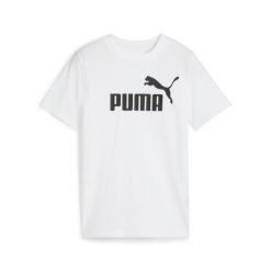 Młodzieżowa koszulka ESS z logo No. 1 PUMA White. Biała bluzki Puma, m, bez wzorów, z gumy, młodzieżowe, bez kołnierzyka, bez ramiączek. Za 79.00 zł.