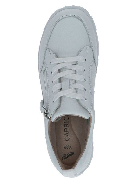 Caprice Skórzane sneakersy w kolorze białym rozmiar: 36. Białe trampki Caprice, bez wzorów, bez zapięcia. Za 271.70 zł.