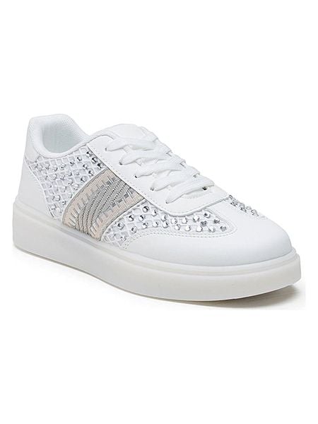 Foreverfolie Sneakersy w kolorze białym rozmiar: 37. Białe trampki Foreverfolie, bez wzorów, bez zapięcia. Za 119.95 zł.