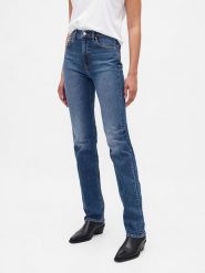 GAP Dżinsy - Regular fit - w kolorze niebieskim rozmiar: W35. Niebieskie jeansy GAP, bez wzorów. Za 136.78 zł.
