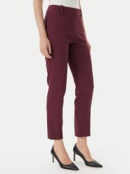 HUGO Spodnie materiałowe Hedima-1 50544742 Bordowy Slim Fit. Czerwone spodnie materiałowe Hugo, bez wzorów, z materiału. Za 331.99 zł.