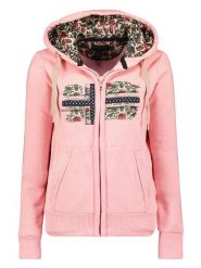 Geographical Norway Bluza "Fabeaute" w kolorze jasnoróżowym rozmiar: XL. Różowe bluzy Geographical Norway, xl, bez wzorów, bez kaptura. Za 136.13 zł.