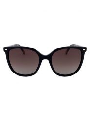 Carolina Herrera Damskie okulary przeciwsłoneczne w kolorze czarno-brązowym rozmiar: 55. Brązowe okulary przeciwsłoneczne Carolina Herrera, bez wzorów, z tworzywa sztucznego. Za 339.95 zł.
