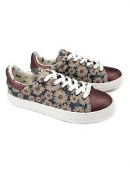 Goby Sneakersy w kolorze brązowym rozmiar: 40. Brązowe trampki Goby, bez wzorów, bez zapięcia. Za 260.99 zł.