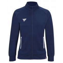 Bluza tenisowa damska Tecnifibre Team Jacket. Niebieskie bluzy TECNIFIBRE, bez wzorów, bez kaptura. W wyprzedaży za 229.00 zł.