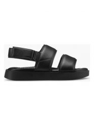 INUIKII Sandały "Padded Velcro" w kolorze czarnym rozmiar: 39. Czarne sandały Inuikii, bez wzorów, klasyczne, z otwartym noskiem, bez obcasa, bez zapięcia. Za 422.66 zł.