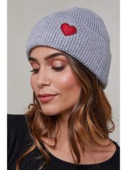 Soft Cashmere Czapka w kolorze szarym rozmiar: onesize. Szare czapki Soft Cashmere, bez wzorów, z kaszmiru. Za 110.55 zł.