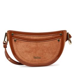 Torebka DeeZee. Brązowe listonoszki DeeZee, bez wzorów, bez dodatków. Za 129.99 zł.