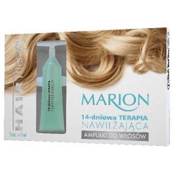 Marion Hair Therapy Ampułki do włosów nawilżające 7 ml x 5szt - 78784. Odżywki do włosów Marion. Za 8.23 zł.