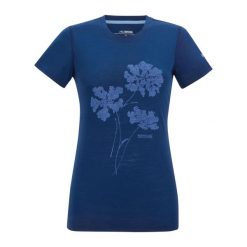 Koszulka Damska Escade Z Kwiatowym Wzorem. Niebieskie bluzki Regatta, bez wzorów, sportowe, bez kołnierzyka, bez ramiączek. Za 238.99 zł.